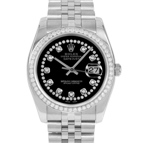 Rolex Datejust 36mm | 116234-BLK-STRD-BDS-JBL