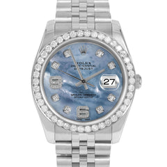 Rolex Datejust 36mm | 116234-BLMOP-8DA69-25CT-JBL