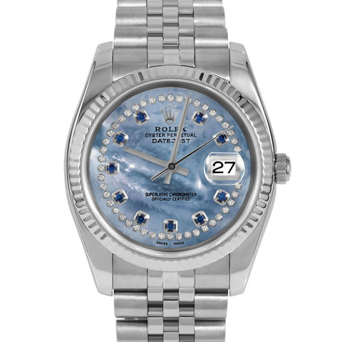 Rolex Datejust 36mm | 116234-BLMOP-STRS-FLT-JBL