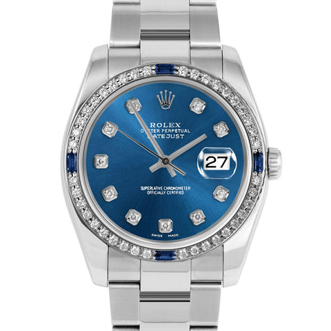 Rolex Datejust 36mm | 116234-BLU-DIA-AM-4SPH-OYS