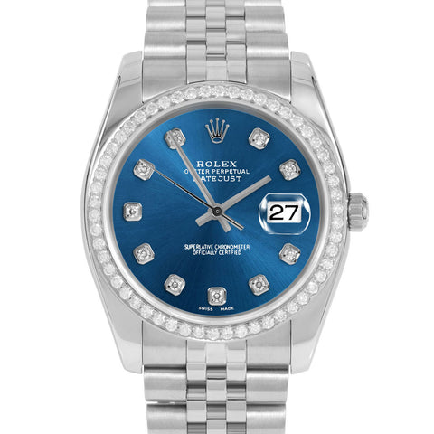 Rolex Datejust 36mm | 116234-BLU-DIA-AM-BDS-JBL