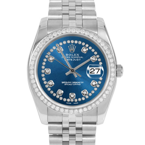 Rolex Datejust 36mm | 116234-BLU-STRD-BDS-JBL