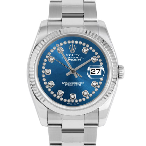 Rolex Datejust 36mm | 116234-BLU-STRD-FLT-OYS