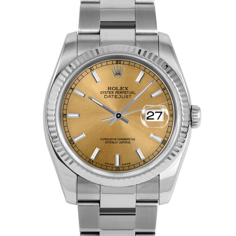 Rolex Datejust 36mm | 116234-CHM-STK-FLT-OYS