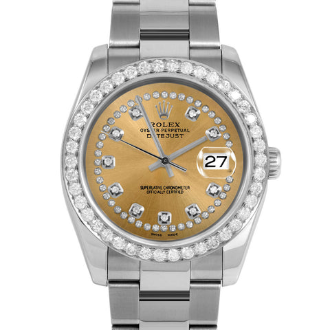 Rolex Datejust 36mm | 116234-CHM-STRD-25CT-OYS