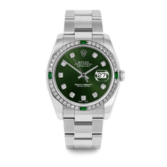 Rolex Datejust 36mm | 116234-GRN-DIA-AM-4EMD-OYS