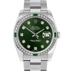 Rolex Datejust 36mm | 116234-GRN-DIA-AM-4EMD-OYS