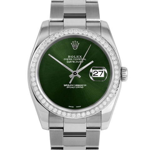 Rolex Datejust 36mm | 116234-GRN-NOHM-BDS-OYS