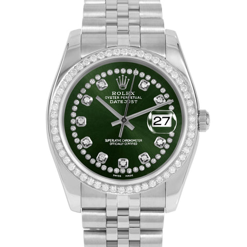 Rolex Datejust 36mm | 116234-GRN-STRD-BDS-JBL