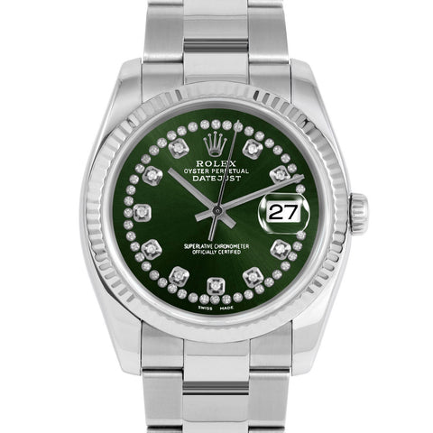 Rolex Datejust 36mm | 116234-GRN-STRD-FLT-OYS