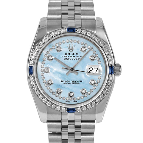 Rolex Datejust 36mm | 116234-LBMOP-STRD-4SPH-JBL