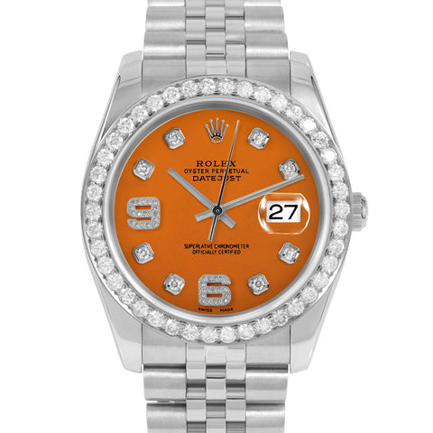 Rolex Datejust 36mm | 116234-ORN-8DA69-25CT-JBL