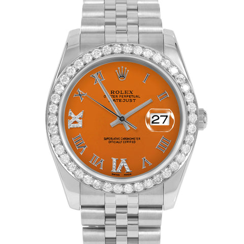 Rolex Datejust 36mm | 116234-ORN-RDR69-25CT-JBL