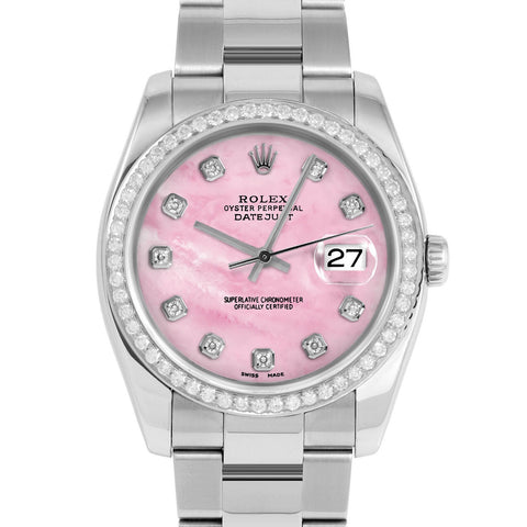 Rolex Datejust 36mm | 116234-PMOP-DIA-AM-BDS-OYS