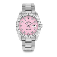 Rolex Datejust 36mm | 116234-PNK-DIA-AM-25CT-OYS
