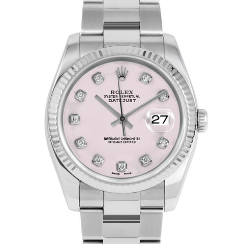 Rolex Datejust 36mm | 116234-PNK-DIA-AM-FLT-OYS