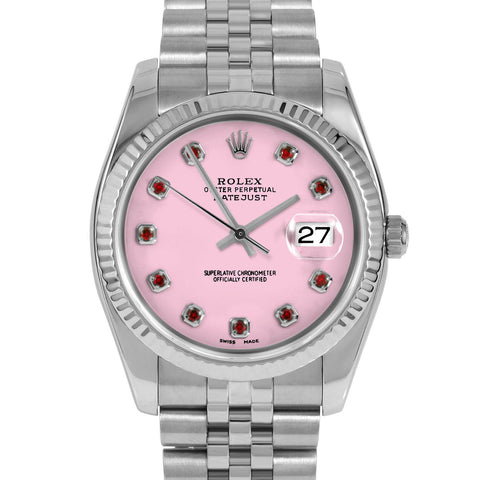 Rolex Datejust 36mm | 116234-PNK-RBY-AM-FLT-JBL