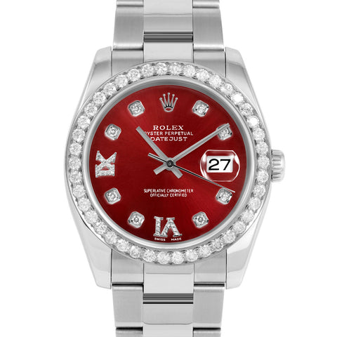 Rolex Datejust 36mm | 116234-RED-8DR69-25CT-OYS