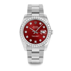 Rolex Datejust 36mm | 116234-RED-DIA-AM-25CT-OYS