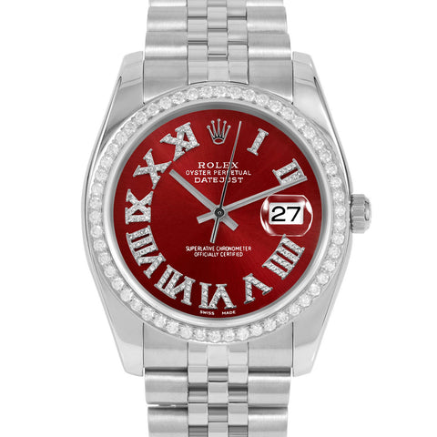 Rolex Datejust 36mm | 116234-RED-FDR-BDS-JBL