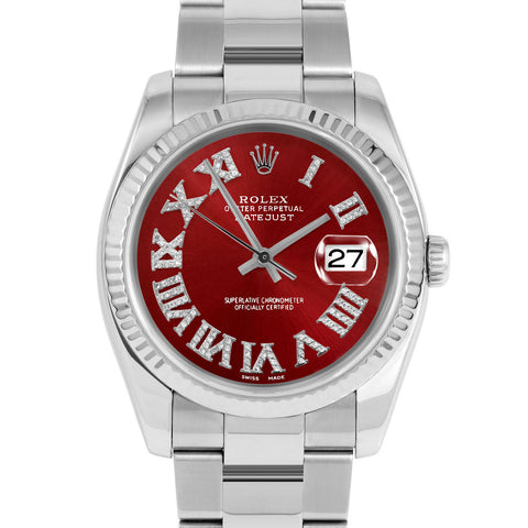 Rolex Datejust 36mm | 116234-RED-FDR-FLT-OYS