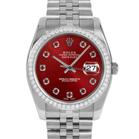 Rolex Datejust 36mm | 116234-RED-RBY-AM-BDS-JBL