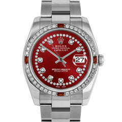 Rolex Datejust 36mm | 116234-RED-STRD-4RBY-OYS