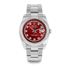 Rolex Datejust 36mm | 116234-RED-STRD-FLT-OYS