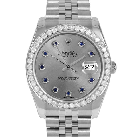 Rolex Datejust 36mm | 116234-SLT-SPH-AM-25CT-JBL