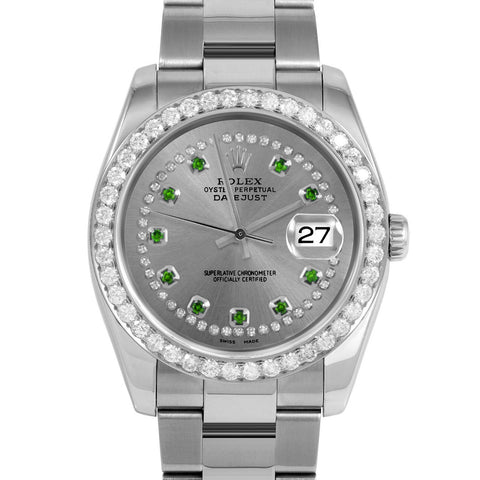 Rolex Datejust 36mm | 116234-SLT-STRE-25CT-OYS