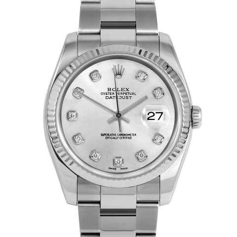 Rolex Datejust 36mm | 116234-SLV-DIA-AM-FLT-OYS