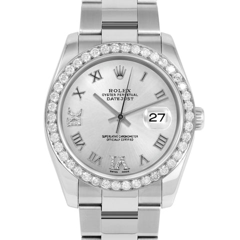 Rolex Datejust 36mm | 116234-SLV-RDR69-25CT-OYS