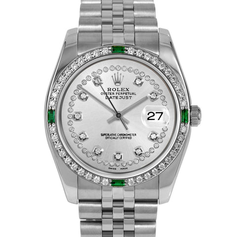 Rolex Datejust 36mm | 116234-SLV-STRD-4EMD-JBL