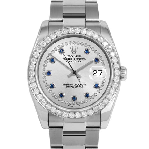 Rolex Datejust 36mm | 116234-SLV-STRS-25CT-OYS