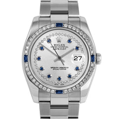 Rolex Datejust 36mm | 116234-SLV-STRS-4SPH-OYS