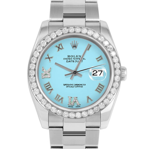 Rolex Datejust 36mm | 116234-TRQ-RDR69-25CT-OYS