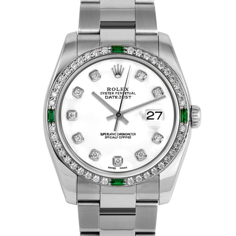 Rolex Datejust 36mm | 116234-WHT-DIA-AM-4EMD-OYS