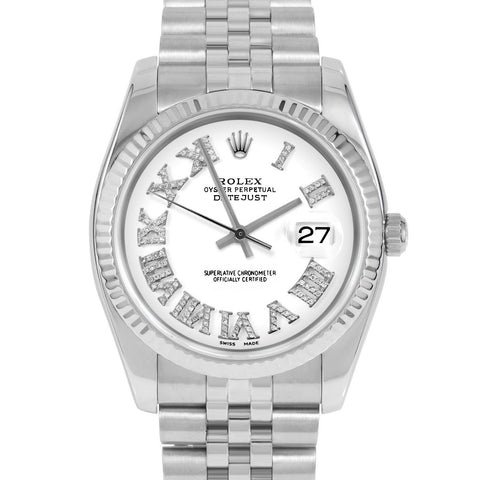 Rolex Datejust 36mm | 116234-WHT-FDR-FLT-JBL