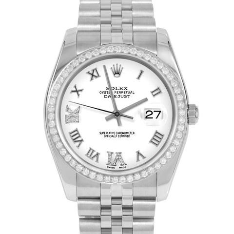 Rolex Datejust 36mm | 116234-WHT-RDR69-BDS-JBL