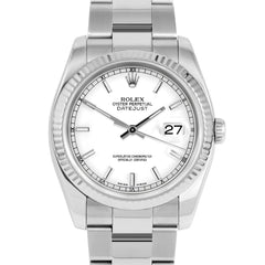Rolex Datejust 36mm | 116234-WHT-STK-FLT-OYS