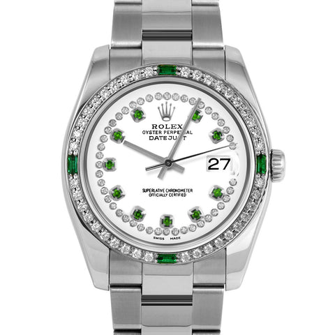 Rolex Datejust 36mm | 116234-WHT-STRE-4EMD-OYS