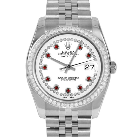 Rolex Datejust 36mm | 116234-WHT-STRR-BDS-JBL