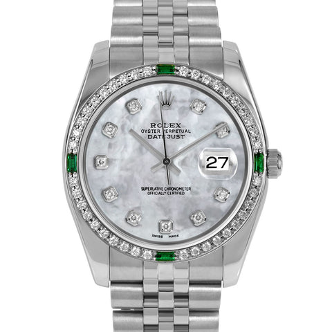 Rolex Datejust 36mm | 116234-WMOP-DIA-AM-4EMD-JBL