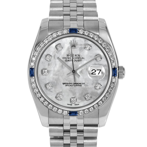 Rolex Datejust 36mm | 116234-WMOP-DIA-AM-4SPH-JBL