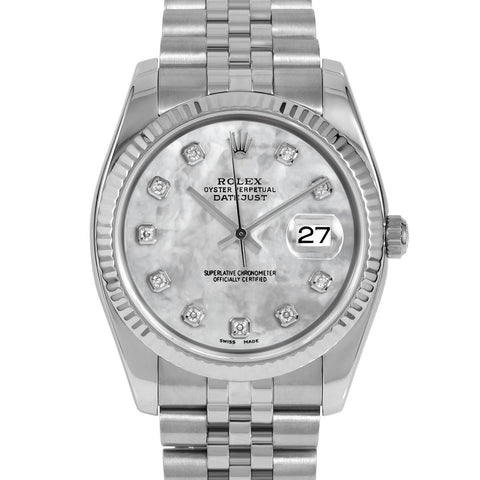 Rolex Datejust 36mm | 116234-WMOP-DIA-AM-FLT-JBL