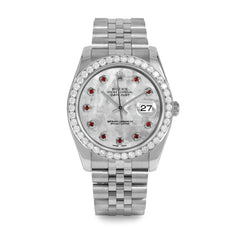 Rolex Datejust 36mm | 116234-WMOP-RBY-AM-25CT-JBL