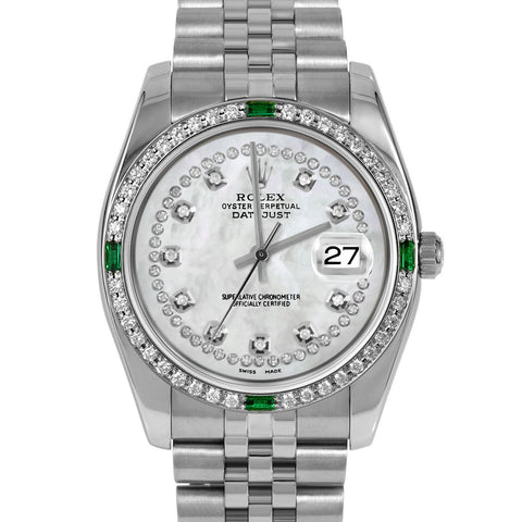 Rolex Datejust 36mm | 116234-WMOP-STRD-4EMD-JBL