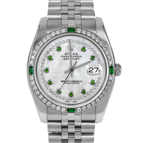 Rolex Datejust 36mm | 116234-WMOP-STRE-4EMD-JBL