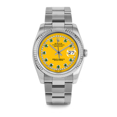 Rolex Datejust 36mm | 116234-YLW-STRE-FLT-OYS