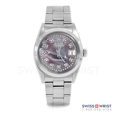 Rolex Date 34mm | 1500-SS-BMOP-STRD-SMT-OYS
